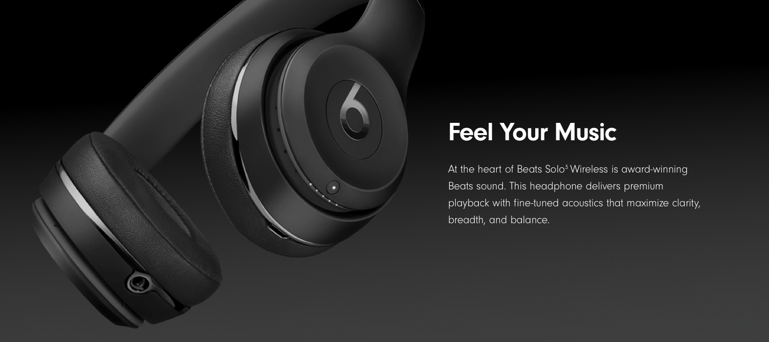 Beats Solo3 Bluetooth Wireless Headphones