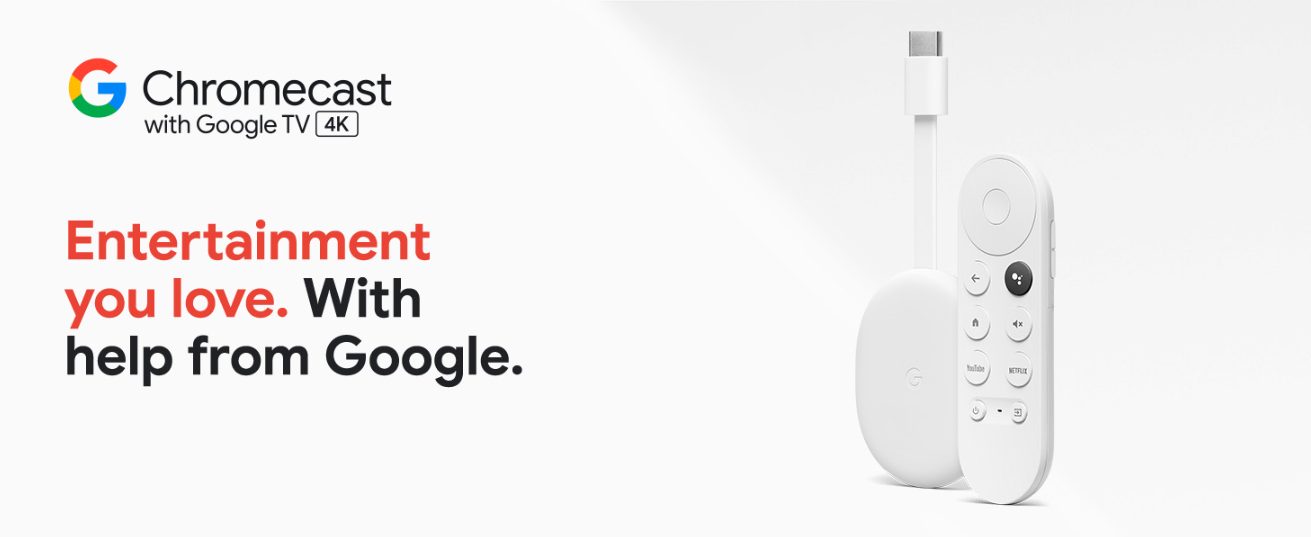 Google Chromecast with Google TV 4K