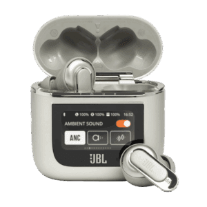 JBL Tour Pro 2 are true wireless noise-cancelling earbuds designed to minimize distractions and deliver legendary JBL Pro Sound. They feature True Adaptive Noise Cancelling, immersive JBL Spatial Sound, and a Smart Charging Case™ for seamless control.