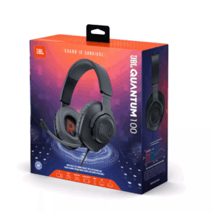 JBL Quantum 100: Wired Gaming Headset – Hear Every Move, Conquer Every Game