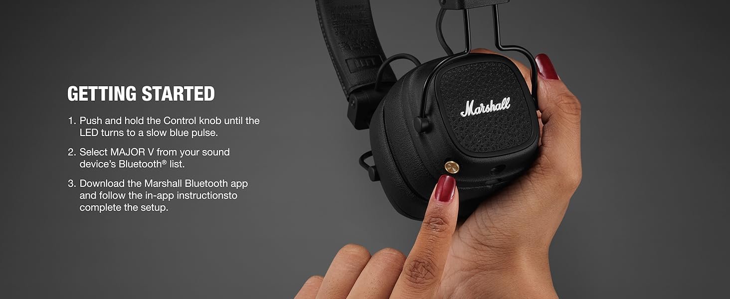 Marshall MAJOR V Wireless On-ear Headphones Price in Pakistan | Aw Traders