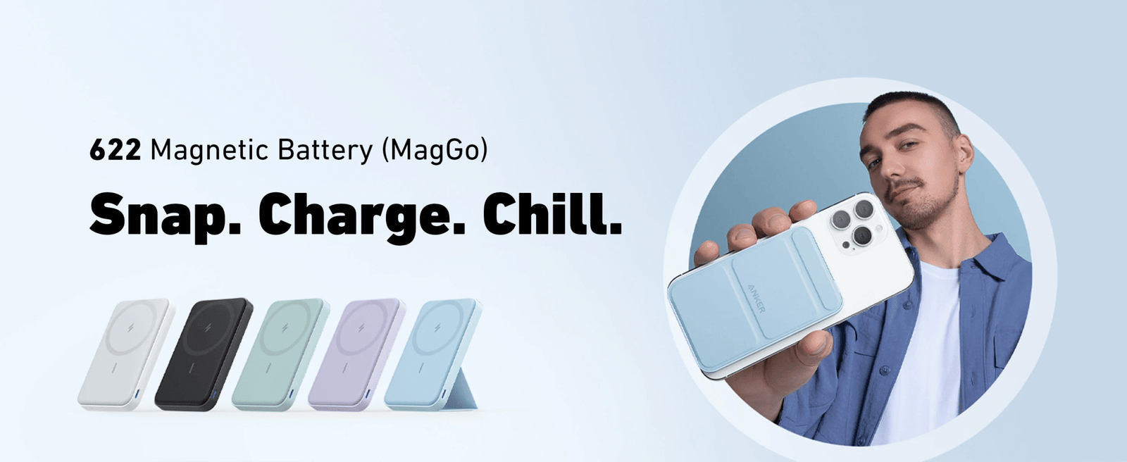 Freedom of Magnetic Charging: A Sleek and Snappy Solution Power, Portability: Life moves fast, and your charging solution should keep up. The Anker 622 Magnetic Battery MagGo offers a seamless blend of power and convenience, designed for the modern smartphone user