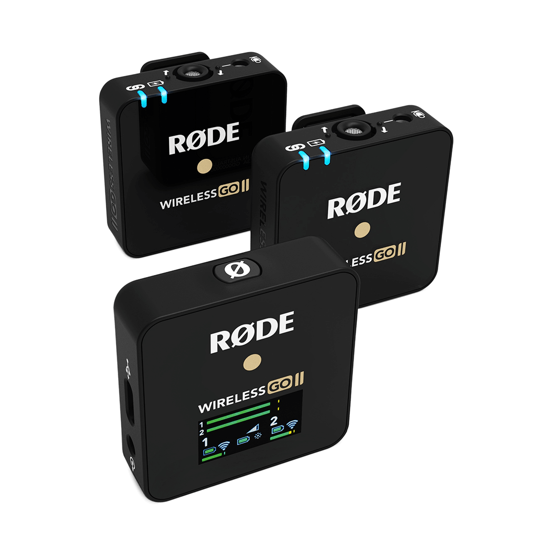 Rode Mic Wireless GO II Wireless Microphones