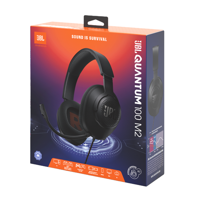 JBL Quantum 100M2 Wired Over-Ear Gaming Headphone AW Traders